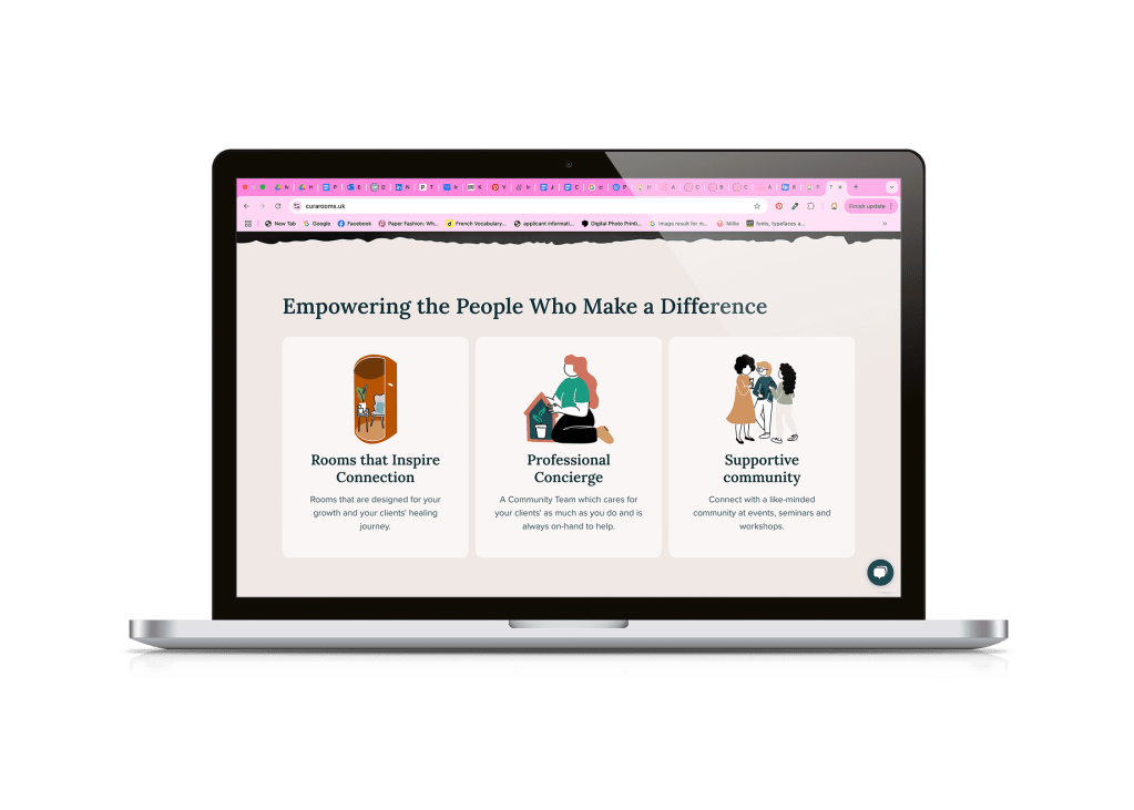 Therapy Services Website&nbsp;Illustration